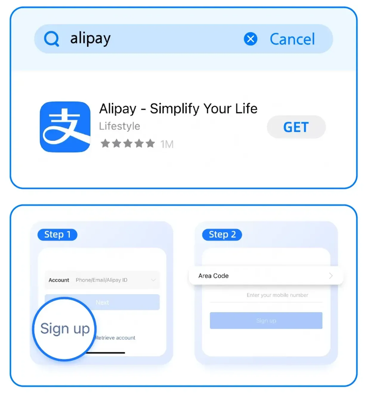 Descarga de Alipay: ficha oficial en la tienda de apps