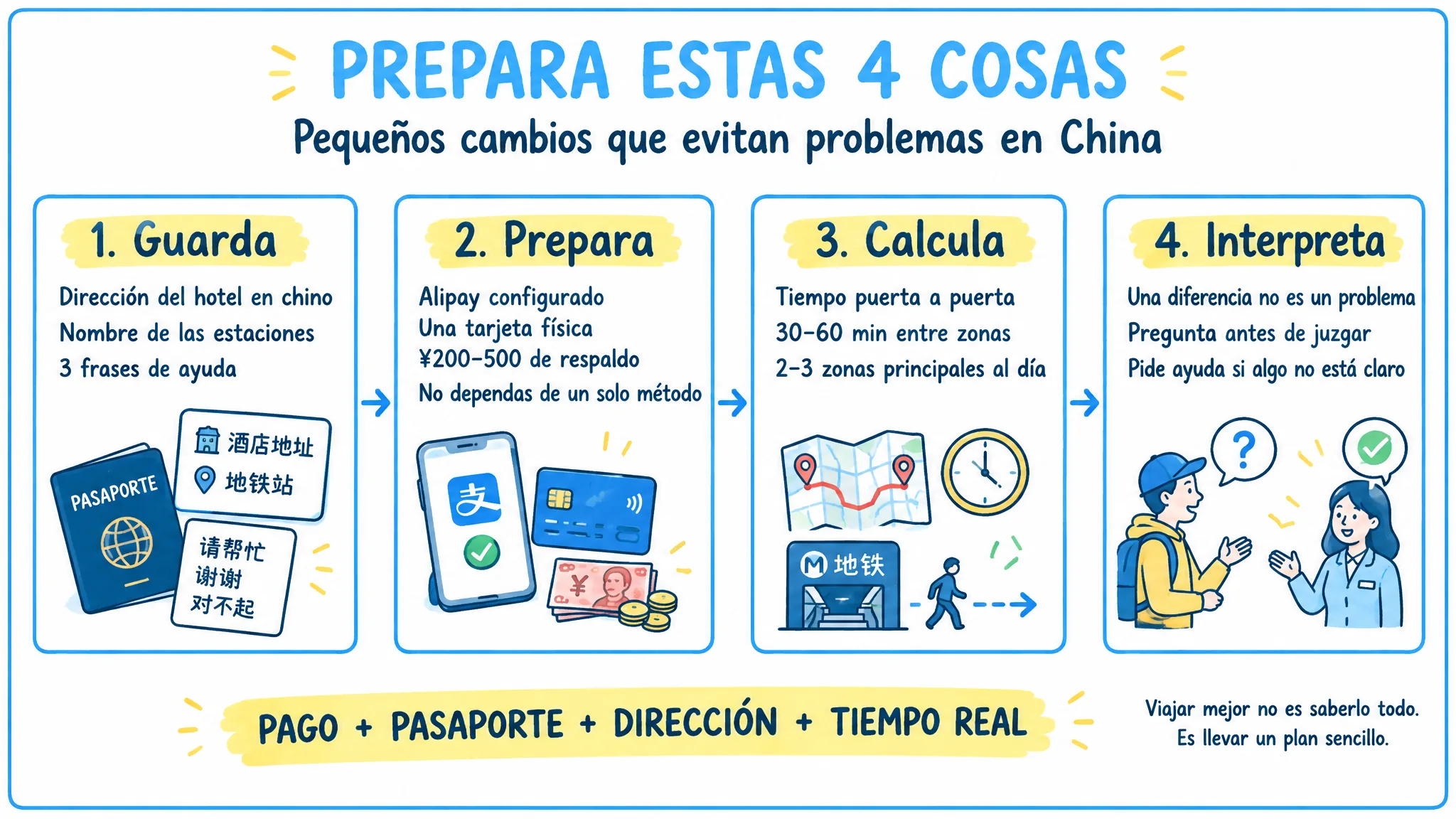 Cuatro preparativos antes de viajar a China desde España
