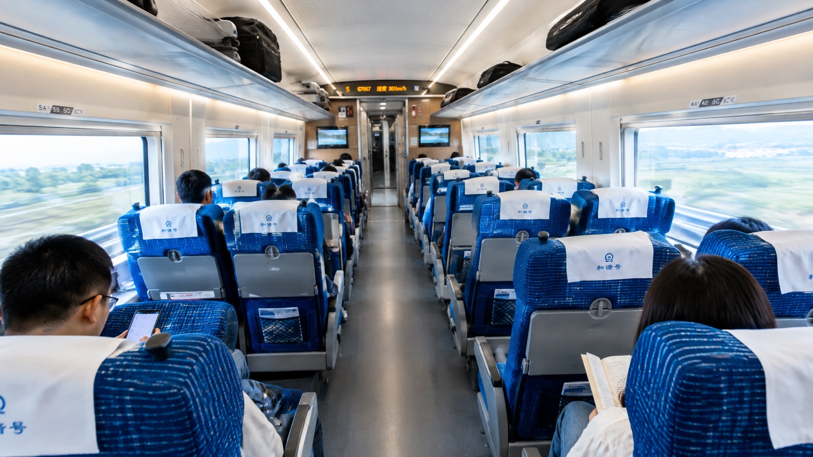 Tren de alta velocidad en China